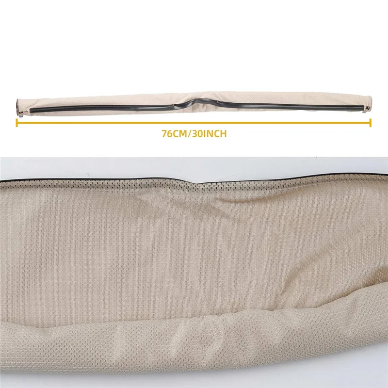 AS96-1K9 877 307B Sunshade Roller Blinds Sunroof Roller Blinds For   Skoda Seat 1K9877307B Replacement Parts Beige