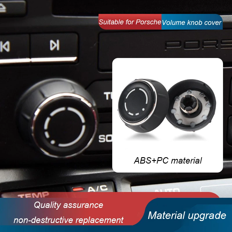 For Porsche Cayenne Panamera Macan 911 718 2010-2020 Audio Volume Regulator CD Control Switch Adjustment Button 97064292901