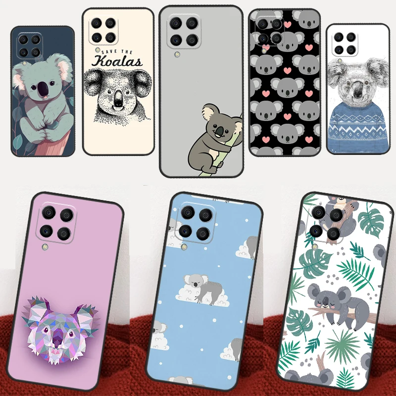 Cute Australia Koala Art Case For Samsung Galaxy M32 M52 M12 M13 M23 M33 M53 M20 M21 M31 M51 M30s M14 M34 M54 Coque