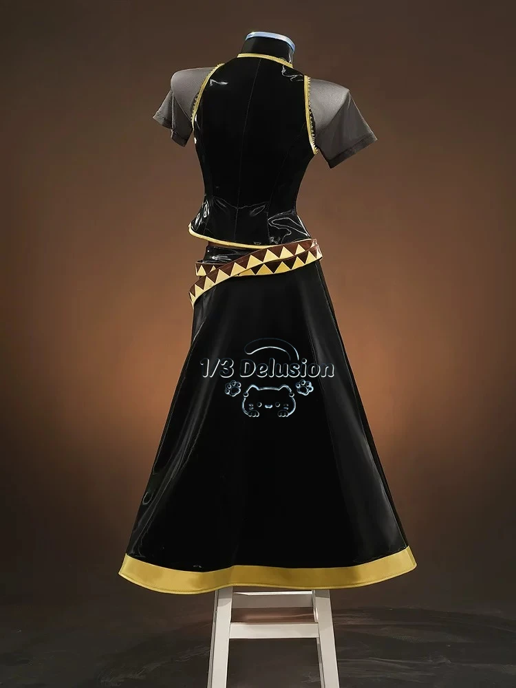 

Vocaloid 2 Megurine Luka Cosplay Costume Official Outfit Anime Virtual Singer Luka Full Set Halloween Party Role Play Outfit
