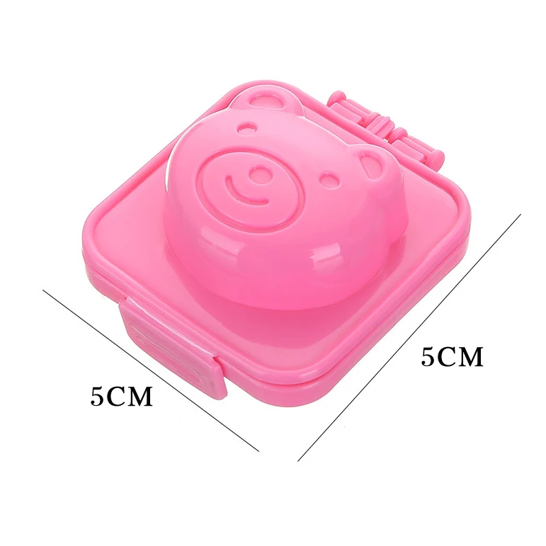 6/8 قطعة الكرتون لتقوم بها بنفسك قالب البيض المسلوق قالب كرة الأرز بينتو صانع أدوات السوشي لون عشوائي اكسسوارات المطبخ أدوات المطبخ #6