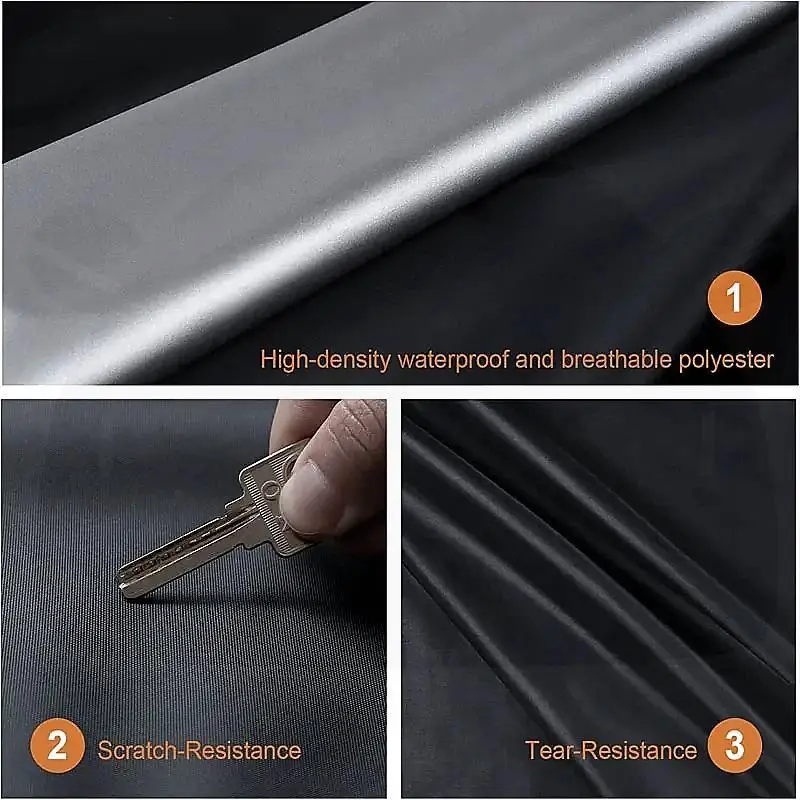 لكامل لهوندا سيفيك 7 2000-2006 مقاوم للماء والغبار حماية خارجية ظلة أغطية السيارات #4