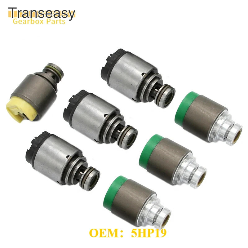 

7PCS ZF 5HP19 Transmission Solenoid Valve Suit For VW Audi A4 A6 A8 S4 Passat 7SPEED