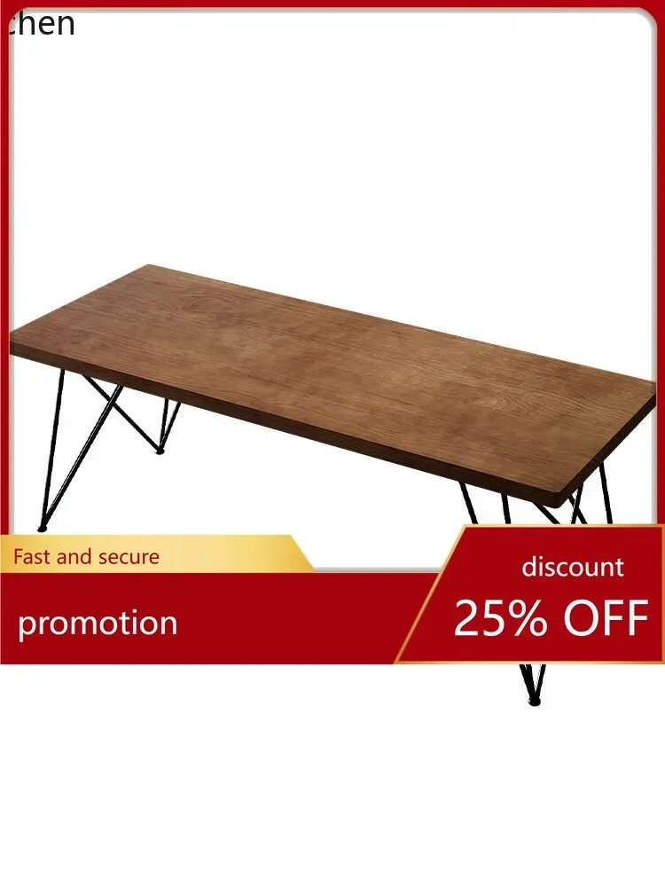 

ZML Solid Wood Desktop Computer Desk Home Simple Desk Bedroom Desk Large Board Table Modern Workbench