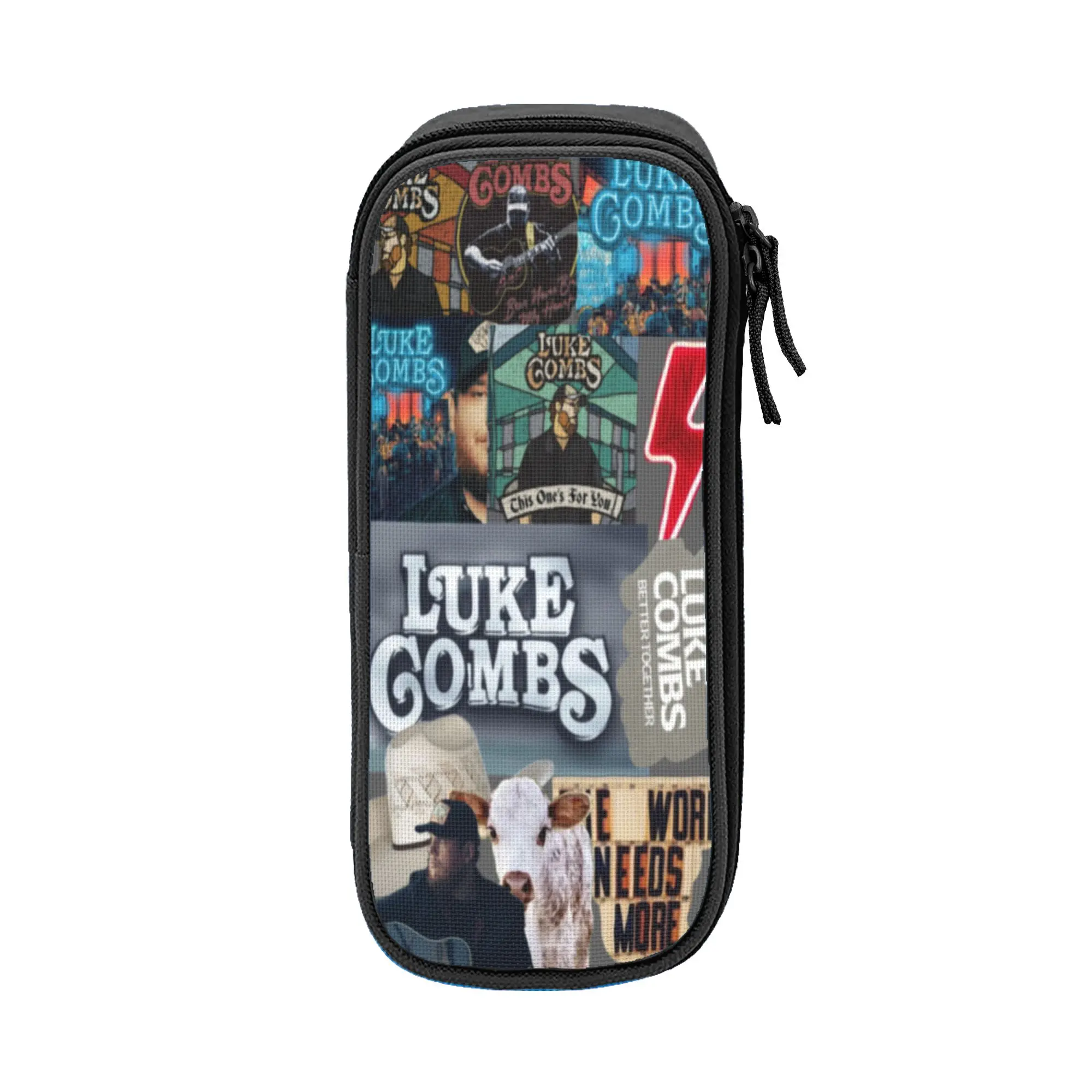Lukes Combs tour 2026 Pencil Case Creative   Pen Box Bag Student Big Capacity School Supplies Gift Pencil Box