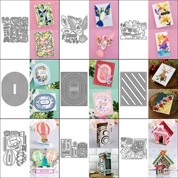 Metal Cutting Dies Floral Hummingbird diy Scrapbooking Photo Album Decorative Embossing PaperCard Die