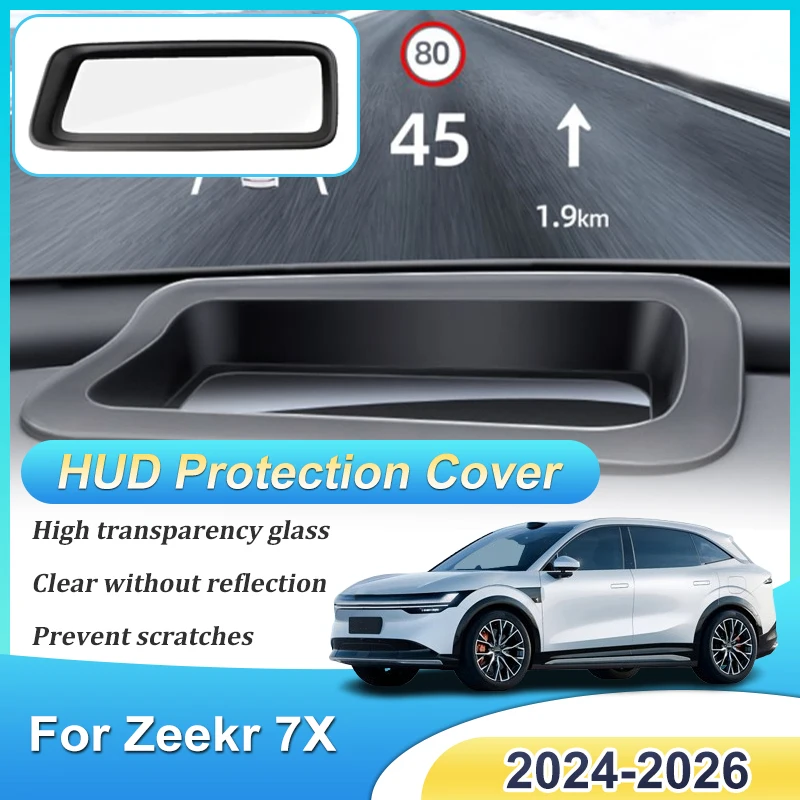 

HUD Protection Cover For Zeekr 7X Accessories CX1E 2024-2026 Car Specialized Head-Up Display Protective Dust-proof Accessories