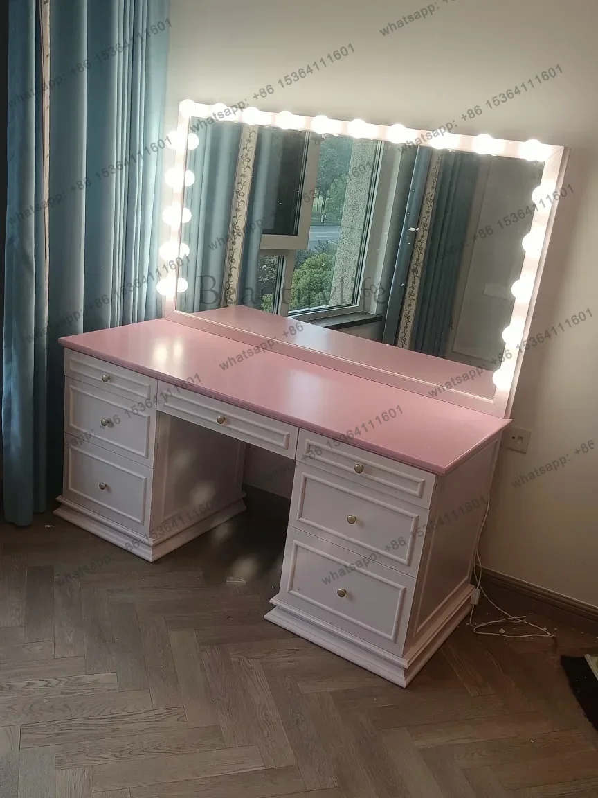 

Luxury Girl Bedroom Dresser Eithe Drawers Box Living Room Storage Dressing Table Wooden Women Large Comoda Pra Quarto Furnit