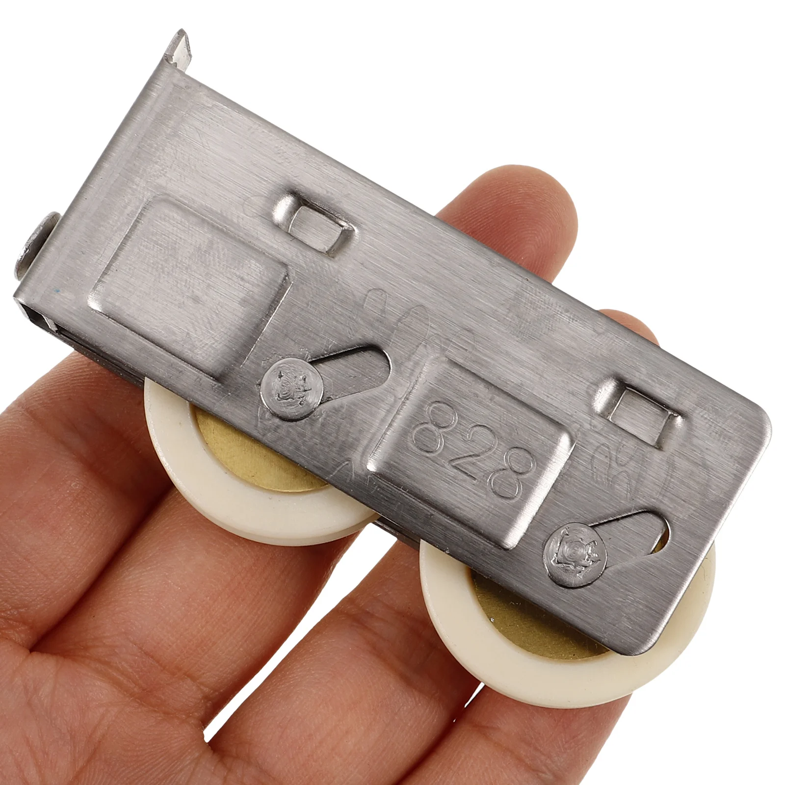 

Sliding Door Pulley Stainless Steel Roller Durable Metal Wheel Bearing Cabinet Rails Window Accessories Long Lasting