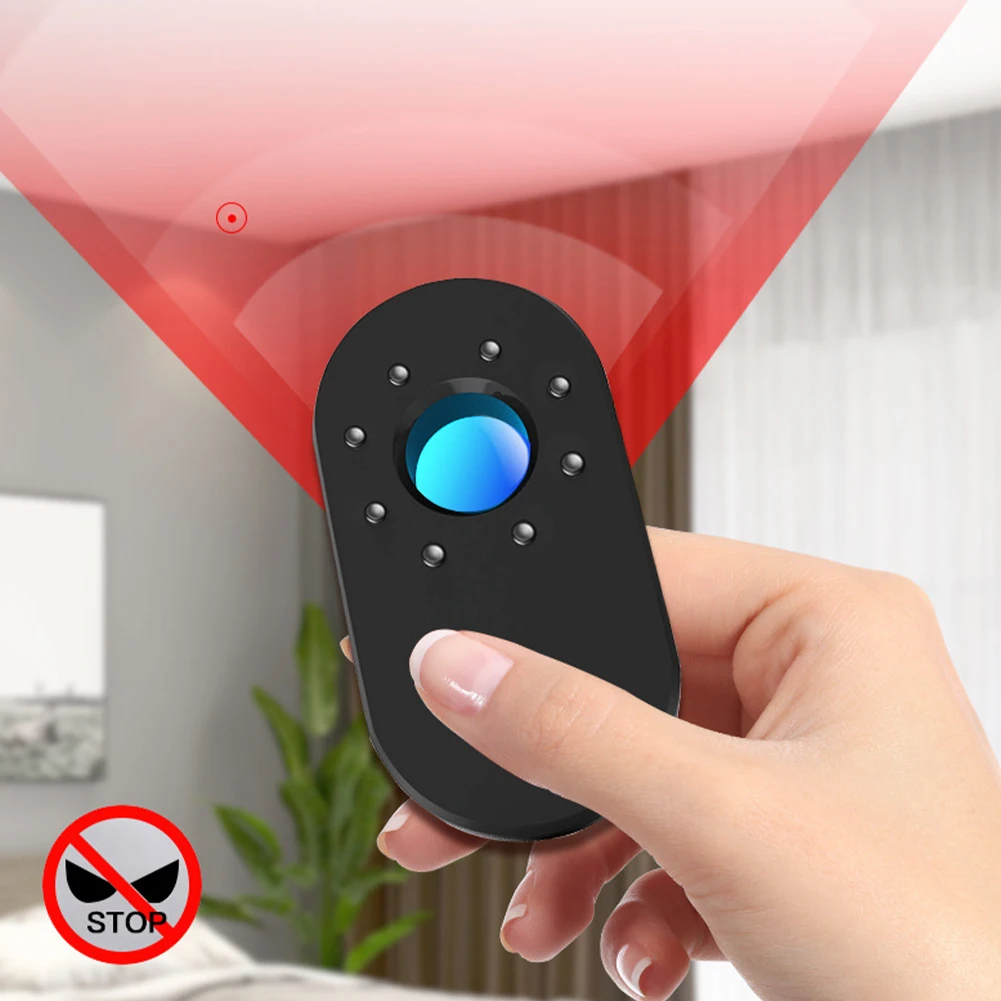 Portable Handheld Multifunction USB Rechargeable Camera Detector Wireless ABS For Hotel High Precision Anti Candid Security Scan