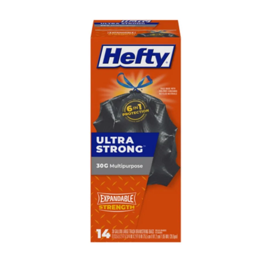 

Hefty Trash Bags Multipurpose Drawstring Large 30 Gallon