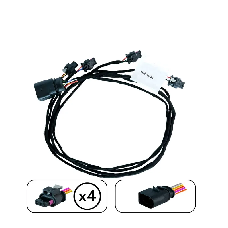 

8K0971095D For A5 2013- Front Parking Sensor Wiring Harness 8K0971095D 8K0 971 095 D 8K0971095 D