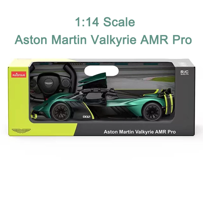 RASTAR Aston Martin Valkyrie AMR Pro RC Car 1:14 Remote Control Car 600 mAh LED Lights Auto Machine Vehicle Toy Gifts For Adults