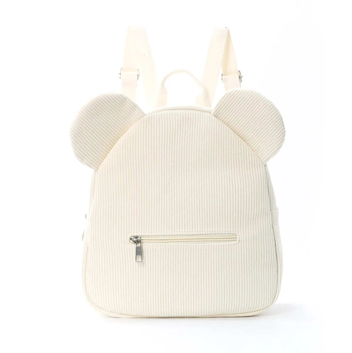 Plüsch-Rucksack für den Außenhandel 2025 Neuer beliebter modischer lässiger Bären-Rucksack mit Ohren, Cartoon-Kinder-Rucksack – Detail 15