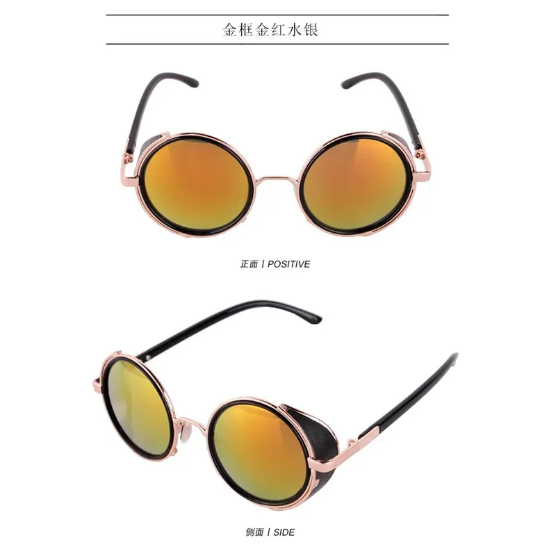 อะนิเมะ HELLSING Alucard คอสเพลย์แว่นตา Vampire Hunter สีส้มแว่นตากันแดดผู้ชายผู้หญิง Punk แว่นตา HELLSING คอสเพลย์ Prop