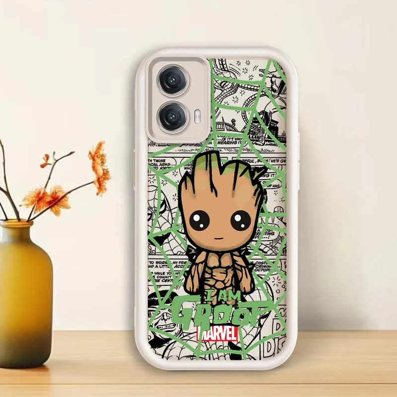 Marvel Art Spider-Man Etui na telefon Motorola G85 Edge 50 G24 G35 E14 G04 G34 G Stylus G54 G13 G32 G14 5G Eye Ladder