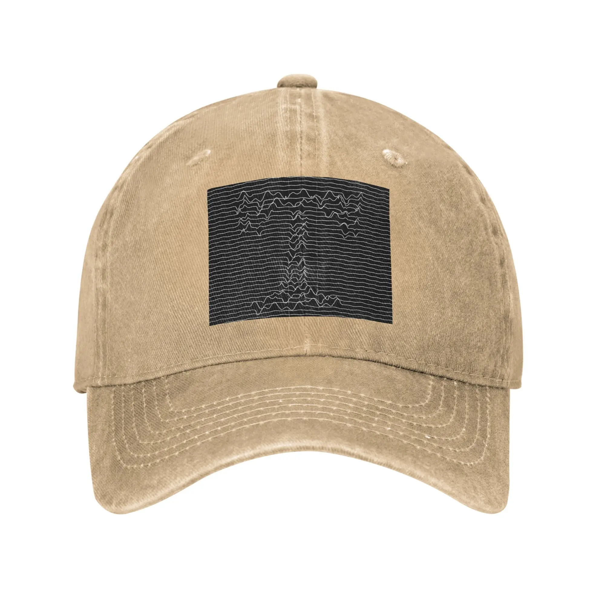 Joy Division Unknown Pleasures  Washed Denim Cap Casual Baseball Caps Adjustable Hat Summer Unisex Baseball Hats