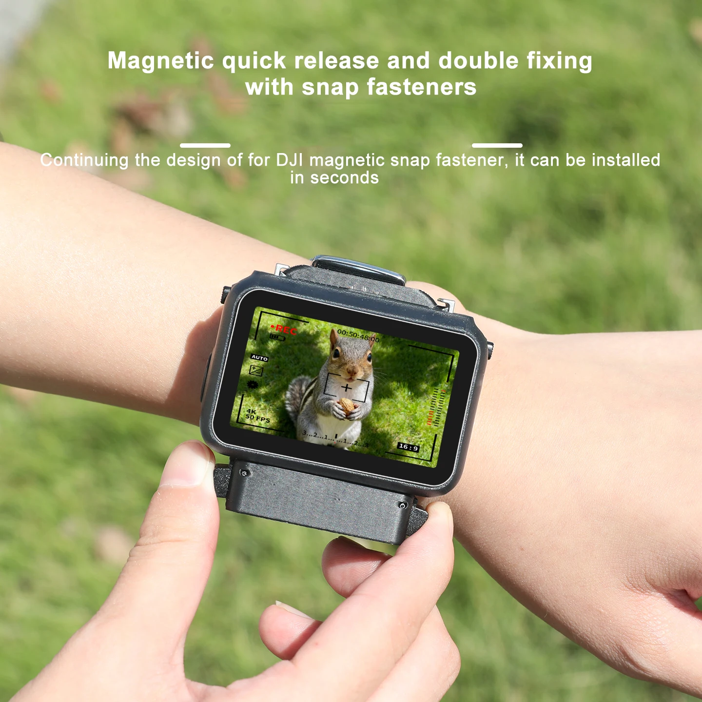 

Wristband Strap Mount for DJI Osmo Nano Thumb Camera Image Multifunctional Vision Dock,Wristband Expansion Protection Accessorie