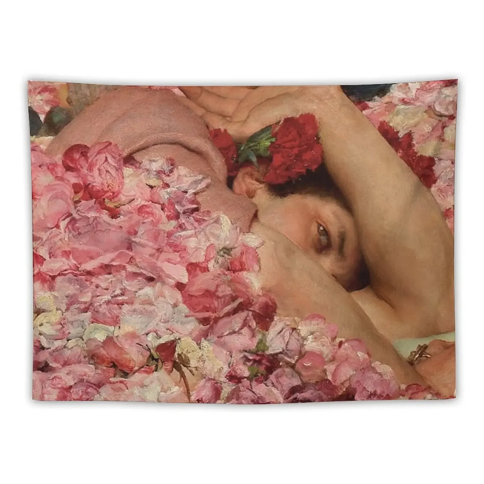 

THE ROSES OF HELIOGABALUS (detail) - LAWRENCE ALMA-TADEMA Tapestry Room Decorating Aesthetic Room Decor Aesthetic Tapestry