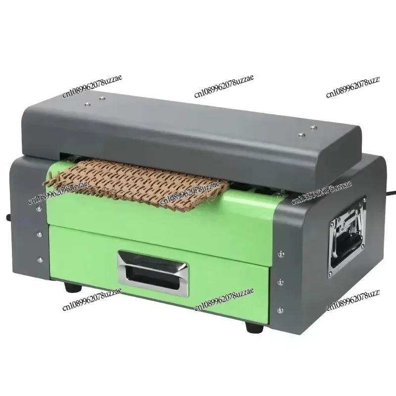 110V 220V 200W 3m/min Paper Cutter Environmentally Friendly Packaging Cardboard Mesh Belt Express Packaging Buffer