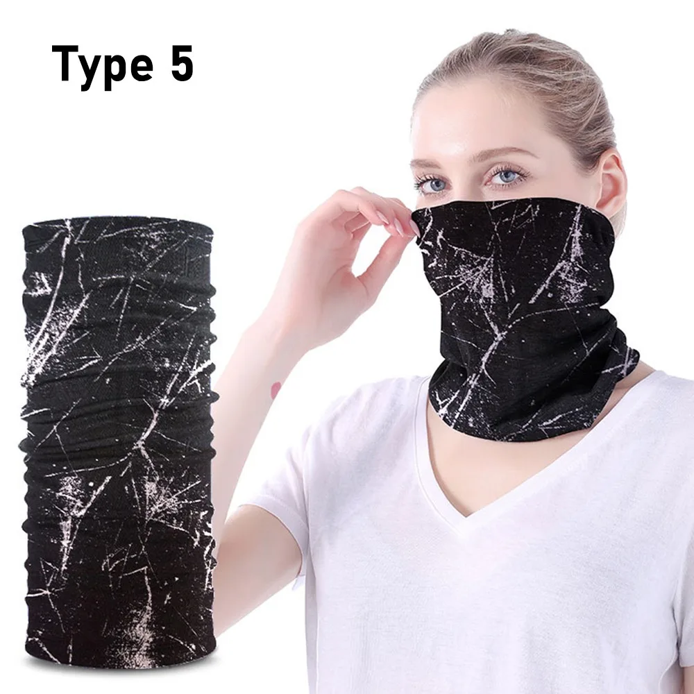 New Bandana Magic Neck Scarf UV Protection Multi-style Windproof Headband Shield Mask Ski Fishing Headwear Men Women