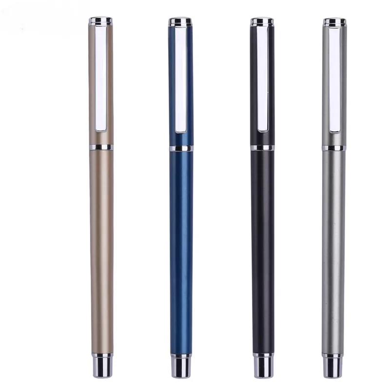 Metal Business Neutral Pen Signature Carbon Pen Student Engraving Water Office Supplies Writing Tool
