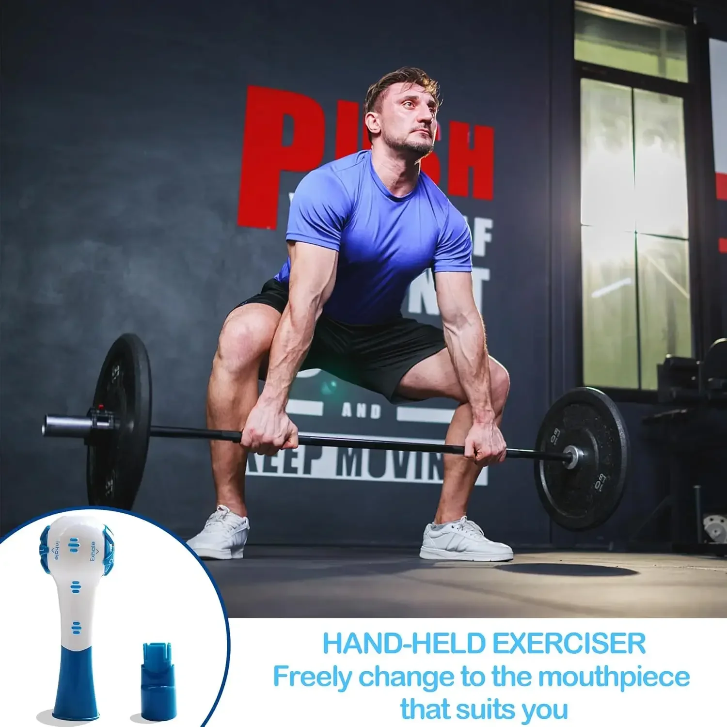 Breathing Trainer Adjustable Resistance Tool: 4