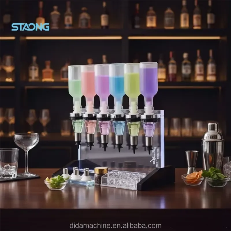 Manual Perfume Dispenser Liquid Bottle Filling Machines Machine Quantitative Machine Oil Dispenser Upside Down Bottle
