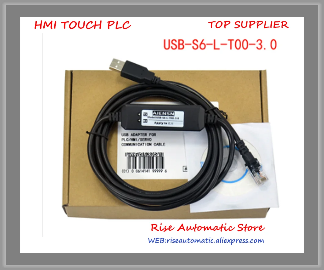 USB-S6-L-T00-3.0 Cable Used For IS620P SV660N SV630P Servo Drive New