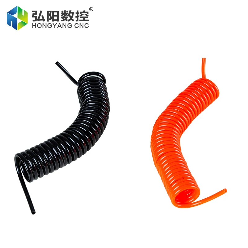 PU Spring Air Tube 3M/6M/9M/12M/15M Pneumatic Polyurethane Spring Spiral Tube Air Compressor Pressure Expansion Hose