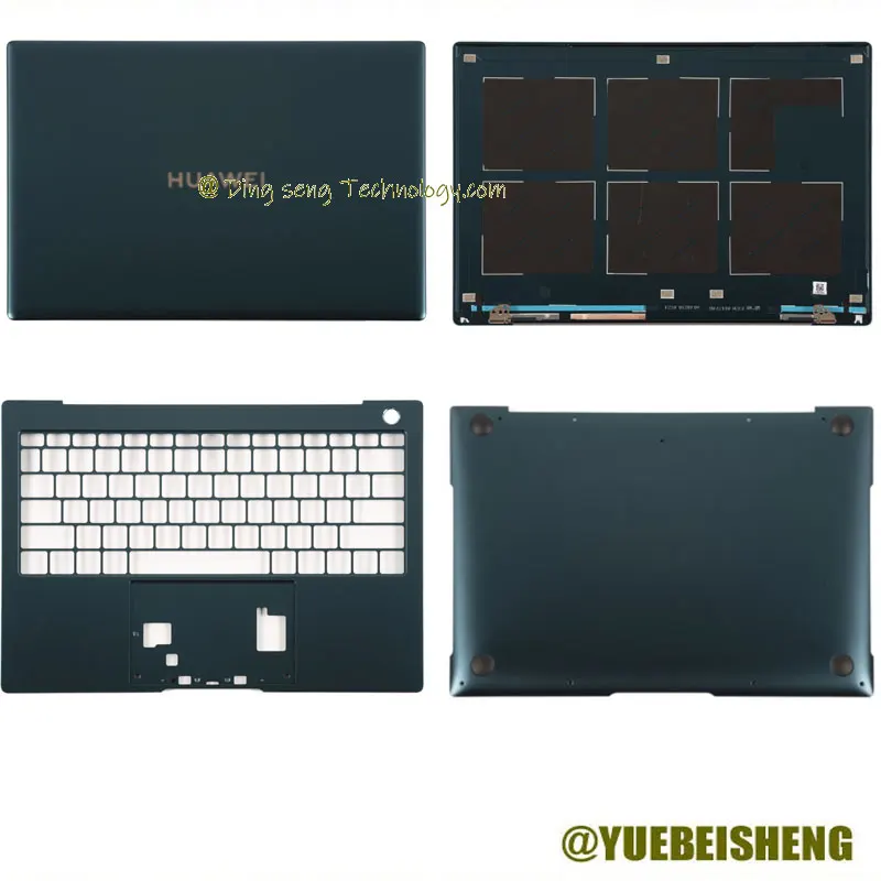 

YUEBEISHENG New/org For Huawei Matebook X Pro MACHD-WFE9Q MACHD-WFH9Q 2021 LCD Back Cover /Upper cover /Bottom Case,Green