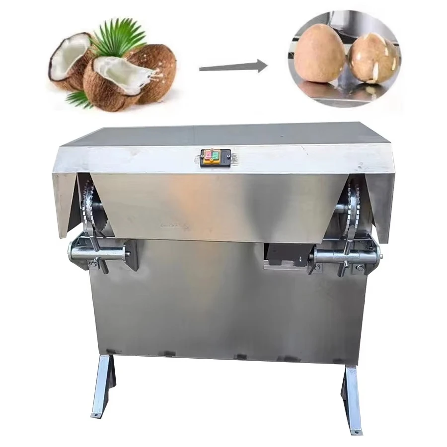 2026-Dried Coconut Husk Removing Machine Coconut De Shelling Machine Coconut Hard Shell Removing Machine
