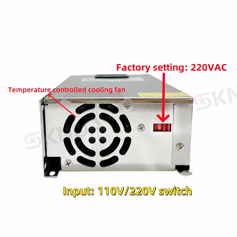 Digital Display Adjustable 500W 600W 1000W Power Supply 0-12V 15V 24V 30V 36V 48V 60V 72V 85V 90V 110V 150V 200V Ac To Dc Smps