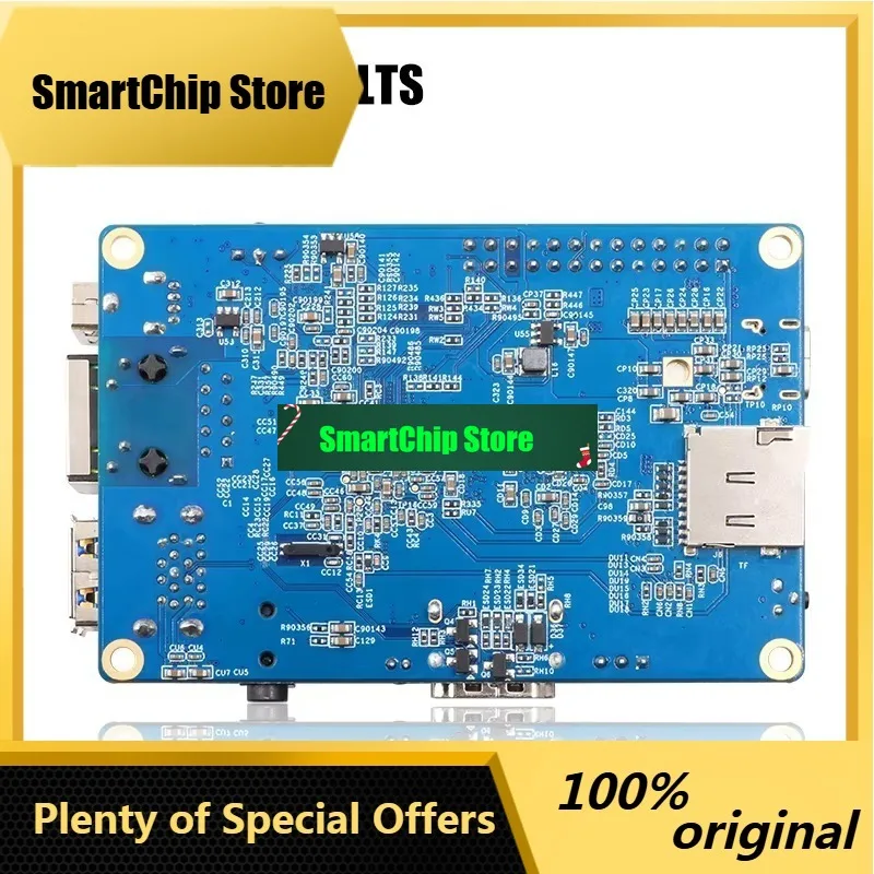 SmCp오렌지 파이 3 LTS 2GB RAM 8GB EMMC 싱글 보드 컴퓨터