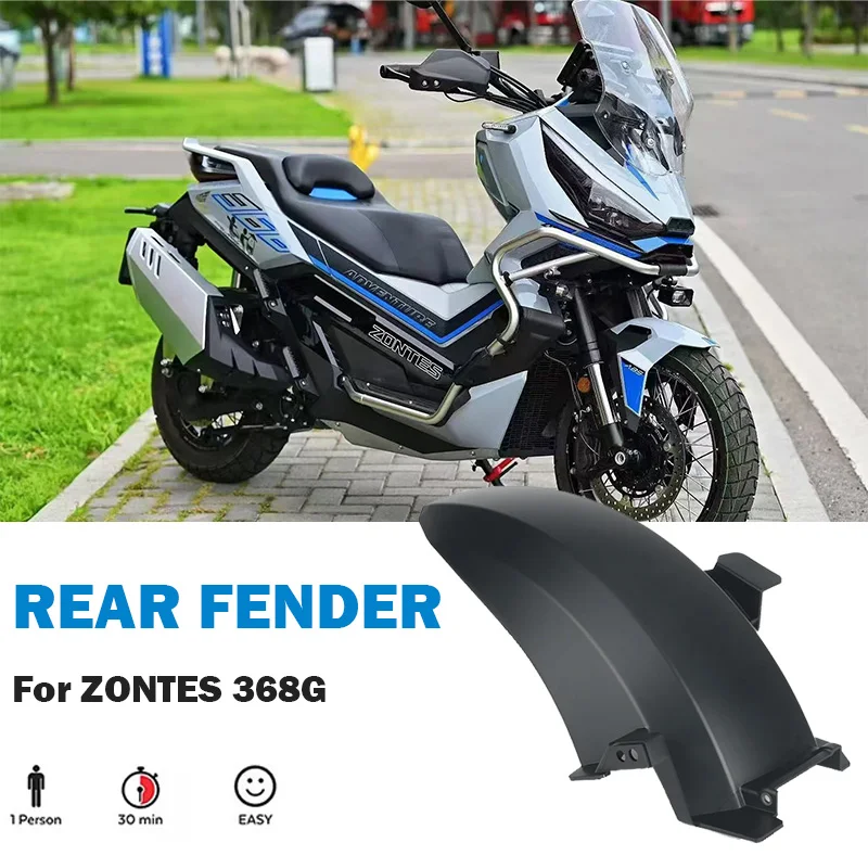 

New For ZONTES 368G G368 368g Accessories Rear Wheel Hugger Mudguard Fender Mudflap Splash Guard Fender Protector Cover