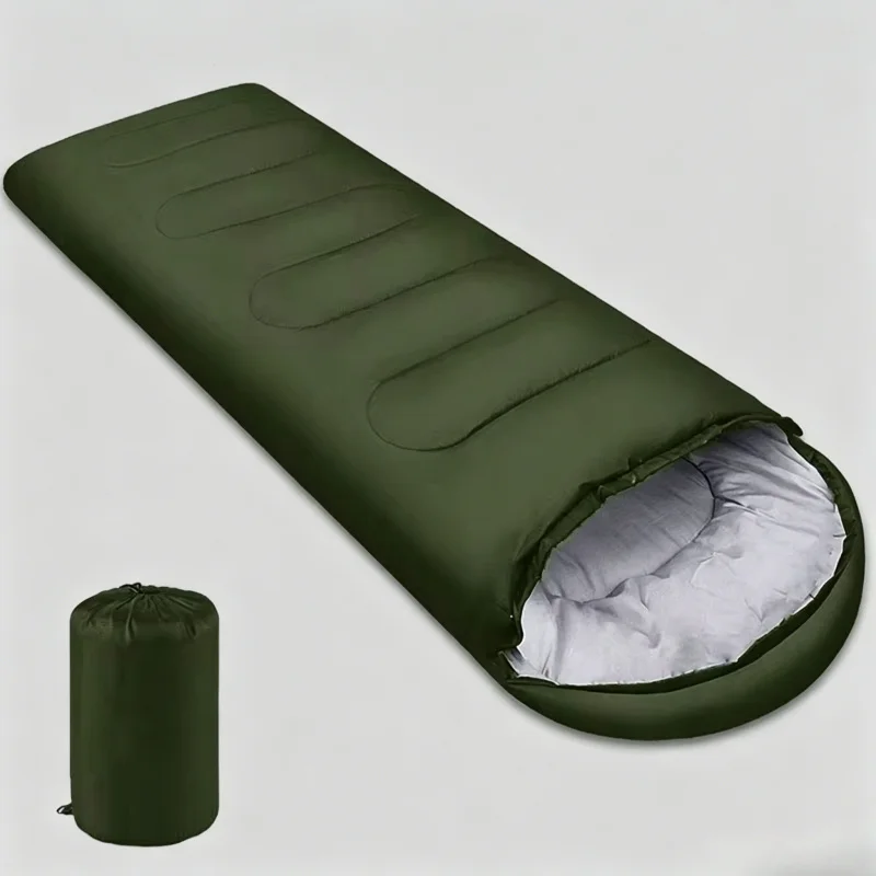 Warm 4 Season Ultralight Waterproof Envelope Sleeping Bag Portable Backpacking Bag for Camping Travel Hiking