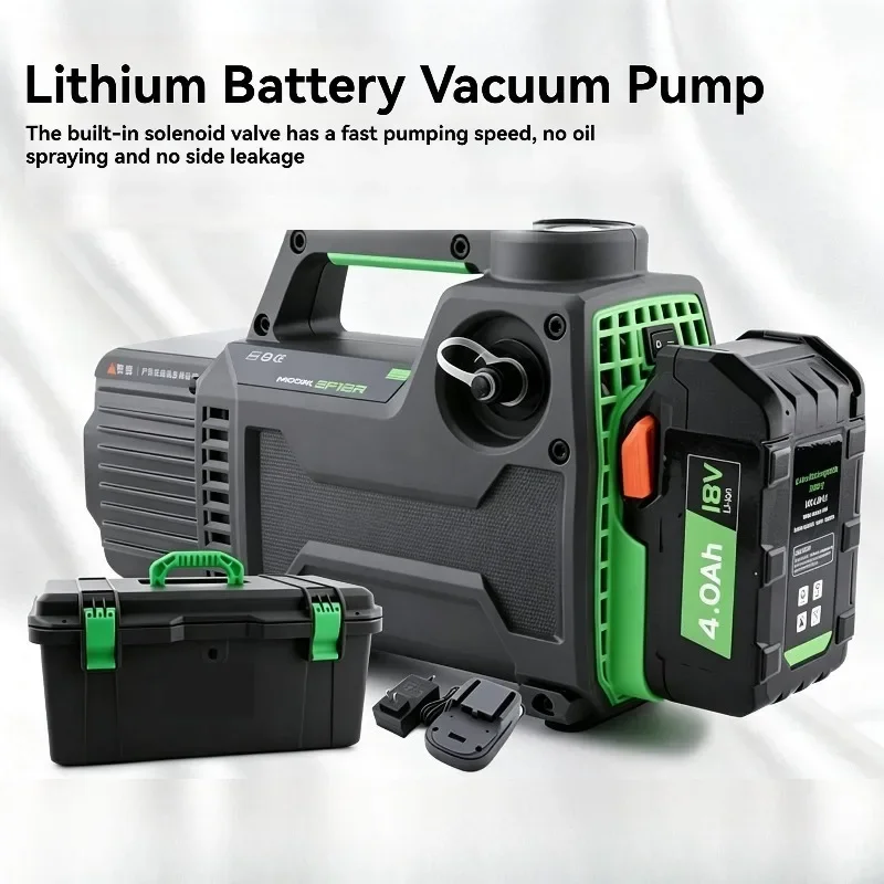Wireless Lithium Battery R32 Air Conditioner Vacuum Pump Rechargeable Vacuum Machine Refrigeration Air Conditioner Vacuum Pump