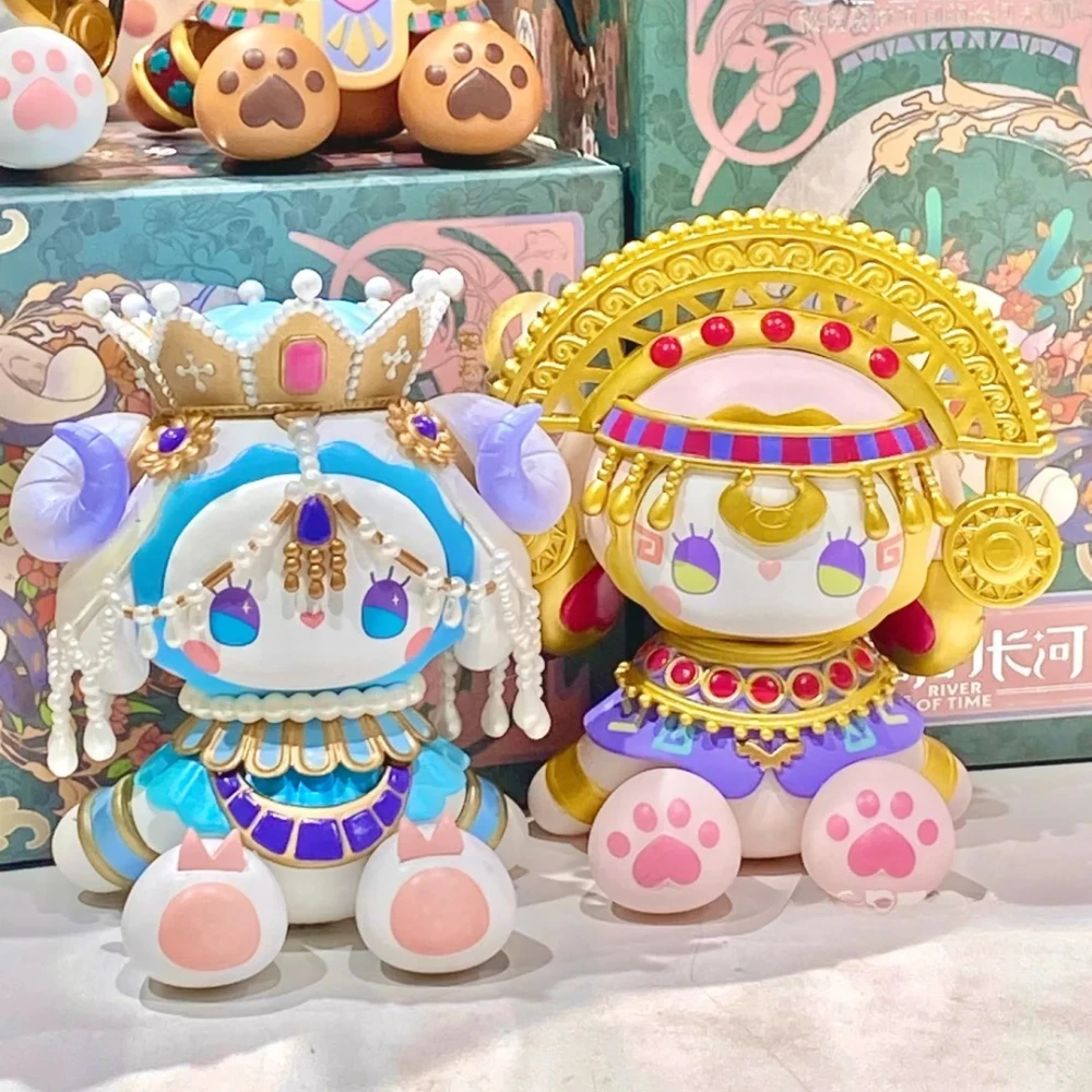 EMMA سر الغابات نهر الزمن صندوق أعمى تحصيل صناديق الغموض عمل الشكل سطح المكتب زخرفة مفاجأة فتاة الهدايا اللعب #4