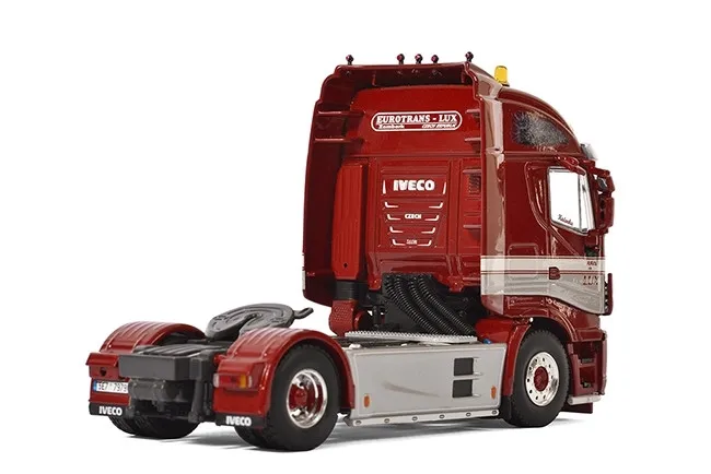 Collectible Alloy Model Gift WSI 1:50 Scale IVECO Euro Trans 4X2 Tag axle Transport Truck Tractor Diecast Toy Model 01-2110