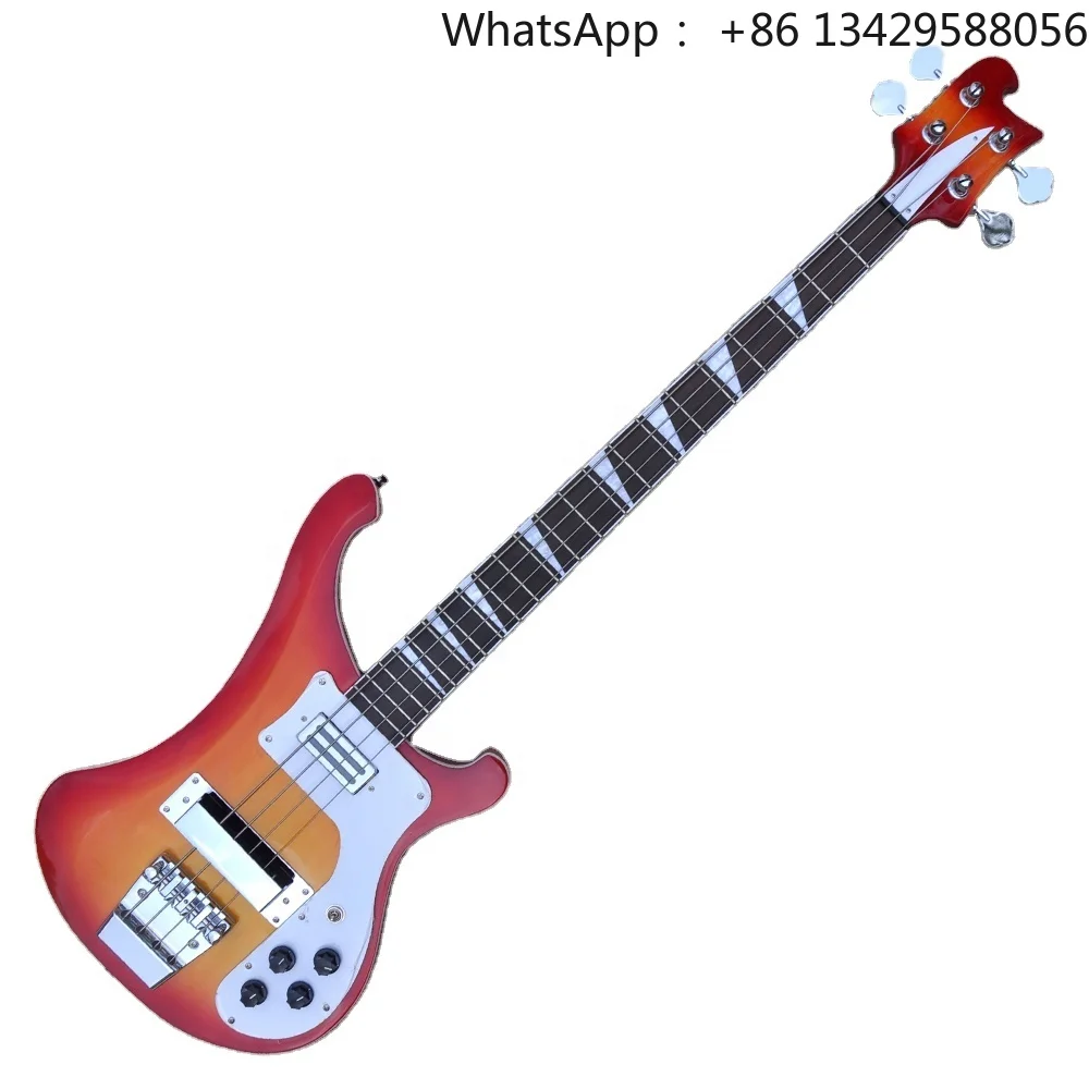 Flyoung Cheap Price Electric Bass Guitar Musical Instrument Rick Bass
