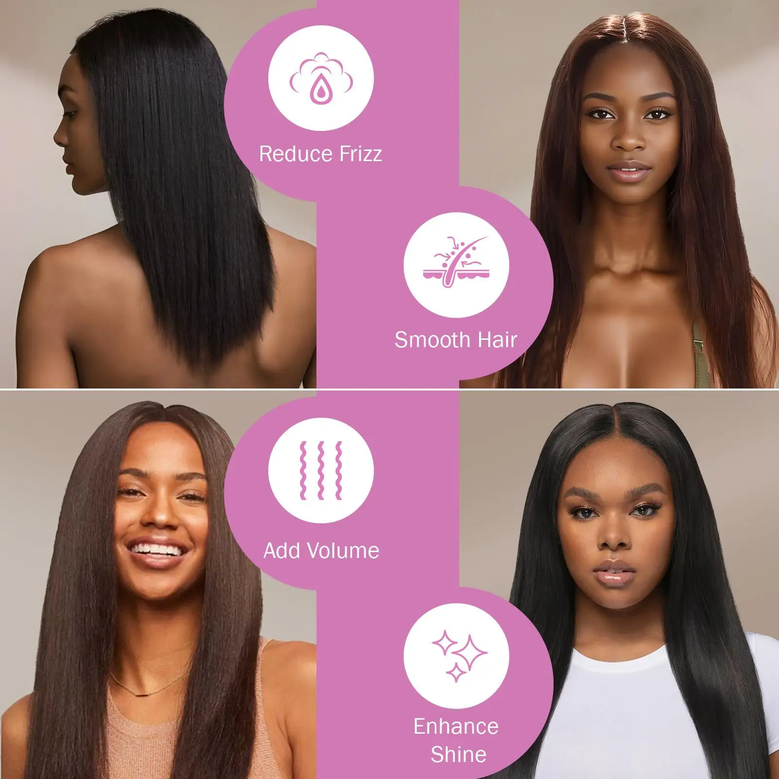 

Щетка-выпрямитель для волос, черная, розовая, красная, против ожогов, против повреждений, быстрый нагрев, двойное напряжение, 2 в 1, выпрямление волос