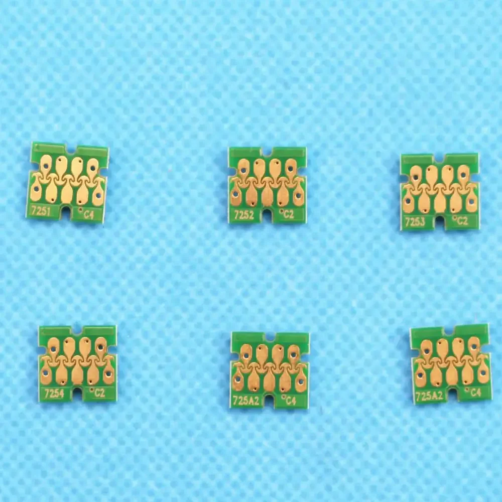 Printer Ink Chip F2000 F2100 White Ink Cartridge Maintenance Tank Chip T725A For Epson SureColor F2000 F2100 SC-F2000 SC-F2100