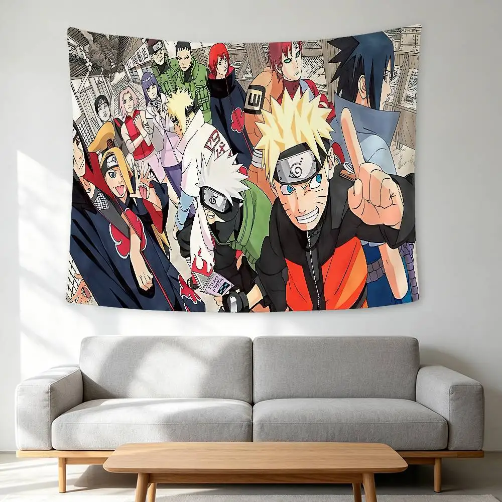 Anime Naruto Tapestry Banner Meme Tapestry With HD Printing Cool Flags For College Dorm Room