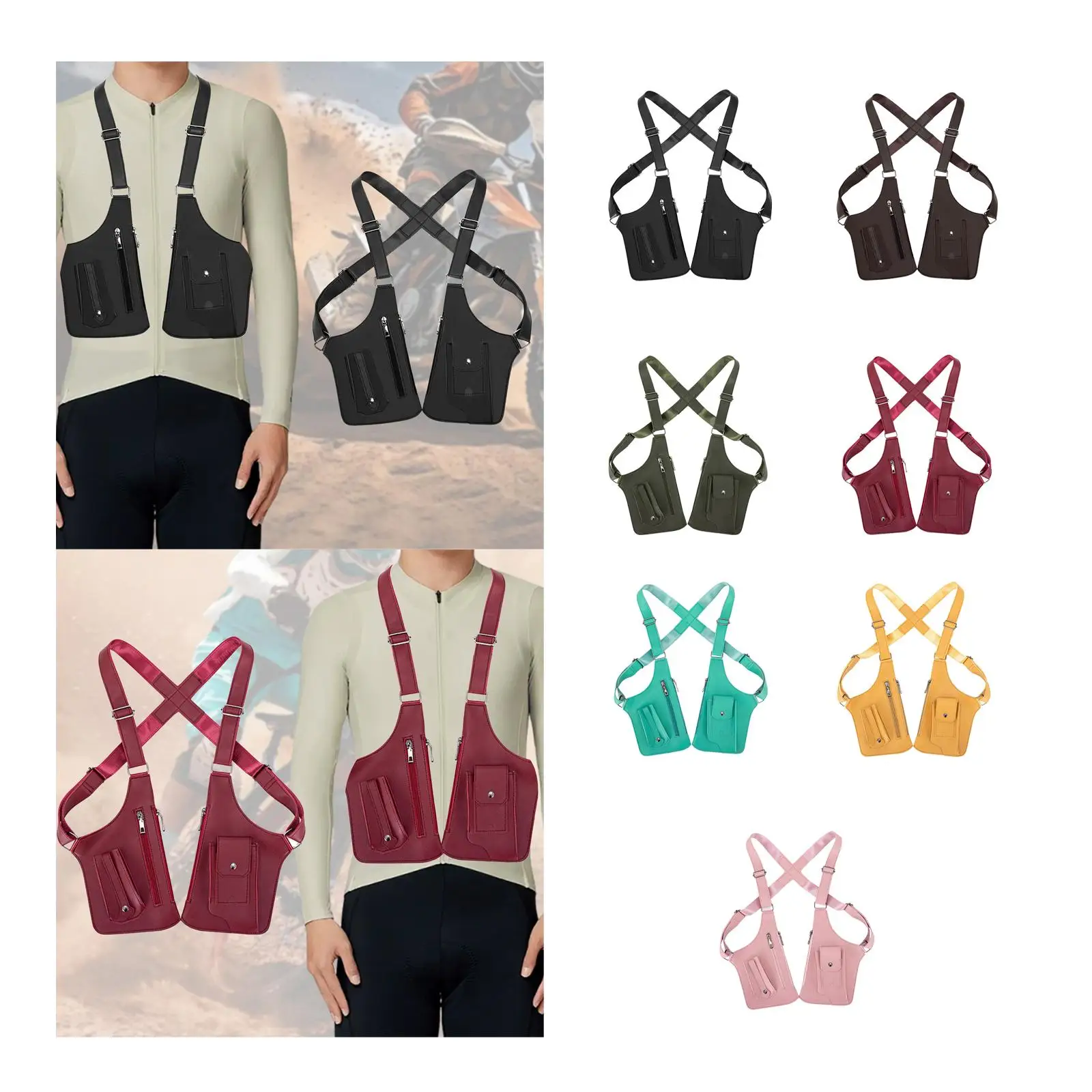 

Underarm Shoulder Bag Mobile Phone Bag for Role Playing Medieval