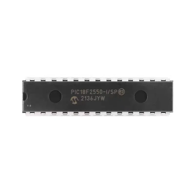 Microchip PIC18F2550-I/SP 8-bit Microcontroller PDIP-28 Package for Electronics Projects