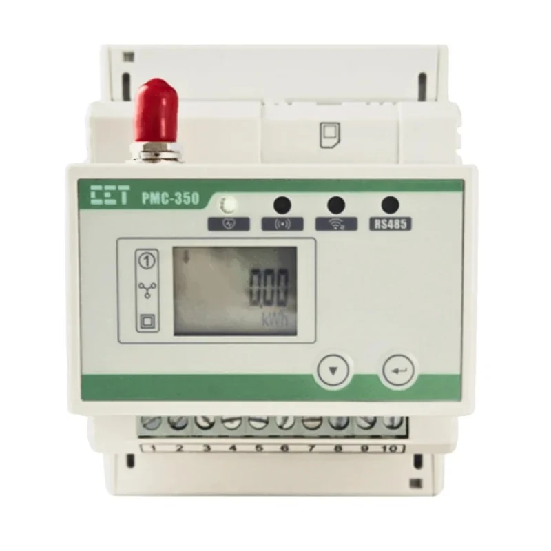 KR960 AU915 EU868 AS923-1/2/3/4 LoraWAN Power Meter Building Management PMC-350-C 3 Phase Digital Multimeter Voltage Current Fre