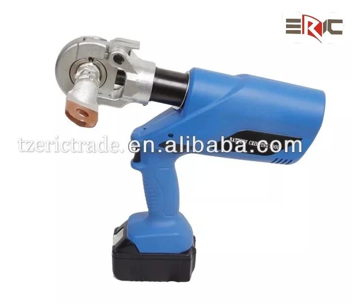 16-300mm² Pro Press Hydraulic Crimping Machine - 11 Dies, Battery Powered, Steel Cutting Function