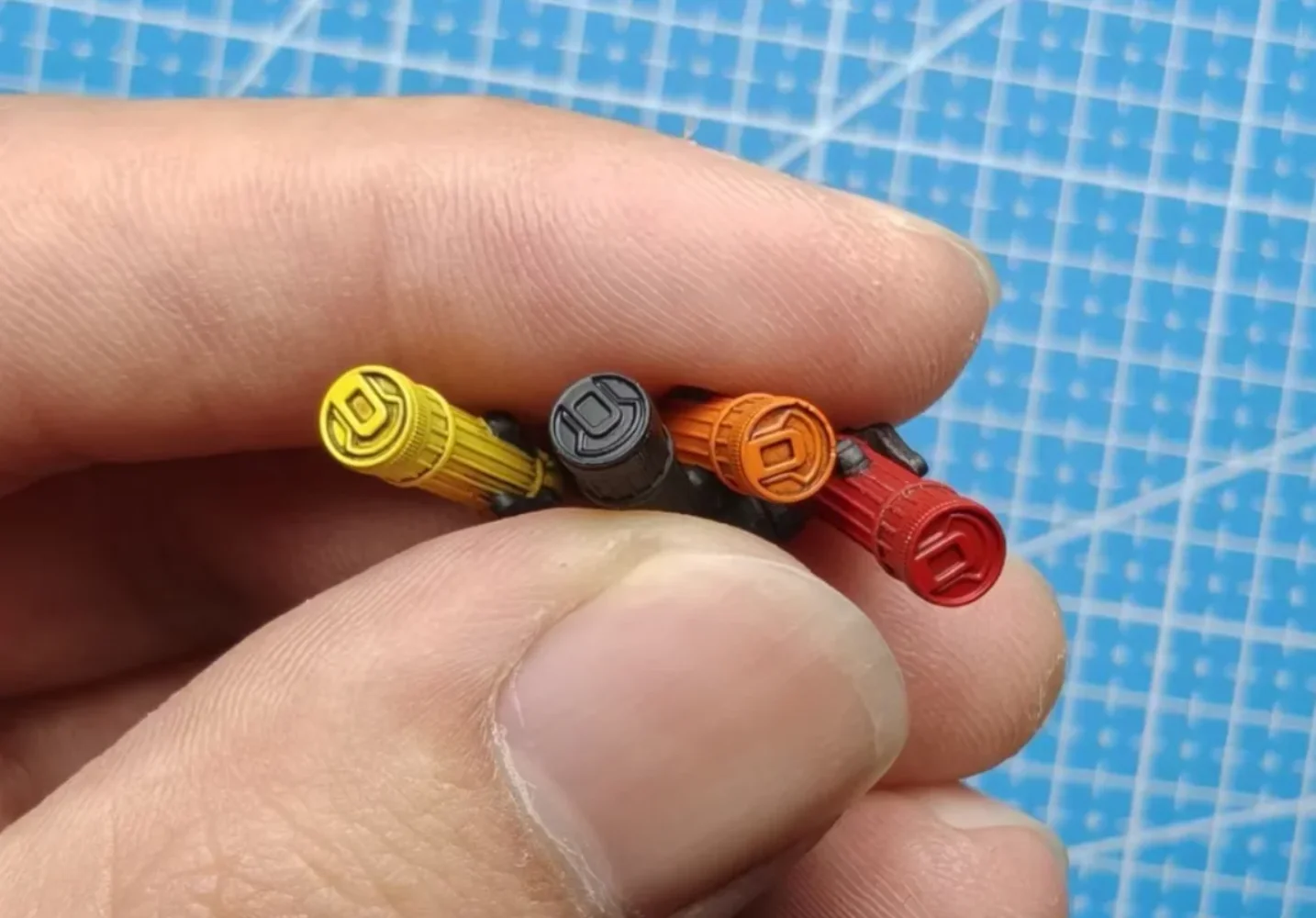 1/12 Scale L-shaped Flashlight（1PC) Model for 6'' Figure