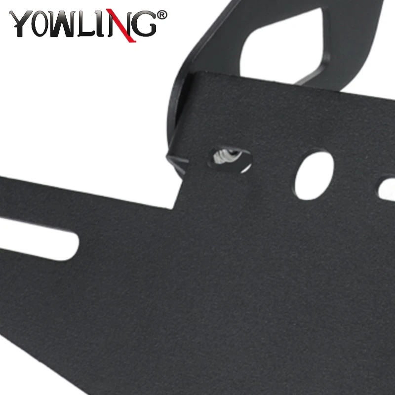 

Motorcycle Led Licence Plate Holder Number Plate Frame Holder Bracket Adjustable For Duke 250 390 2017 2018 2019 2020 2021 2022