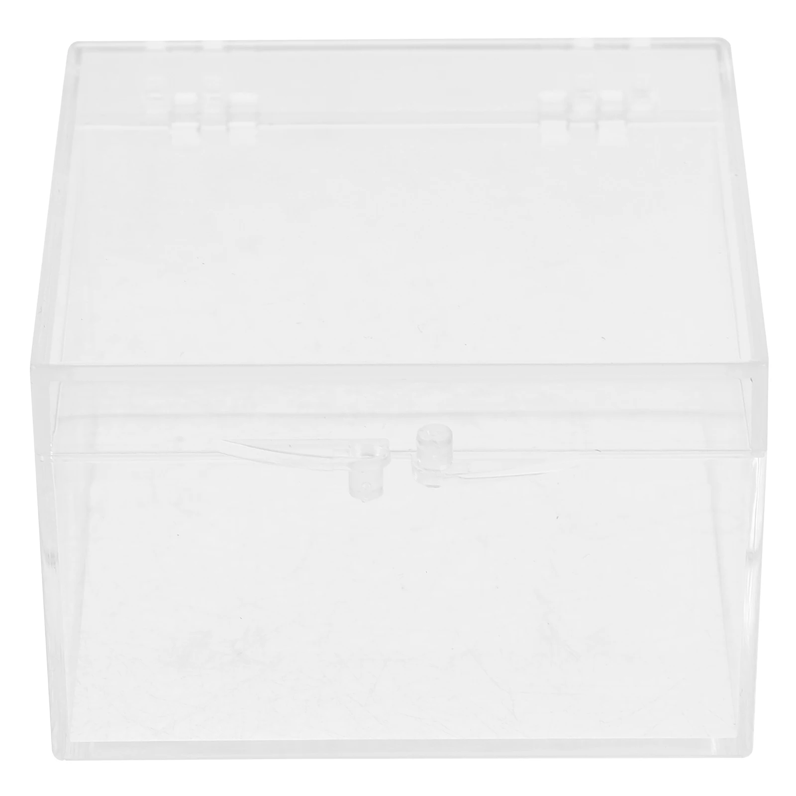 

Transparent Square Specimen Box 100x100mm Strong Mineral Display Clean Storage Container For Collectibles Small